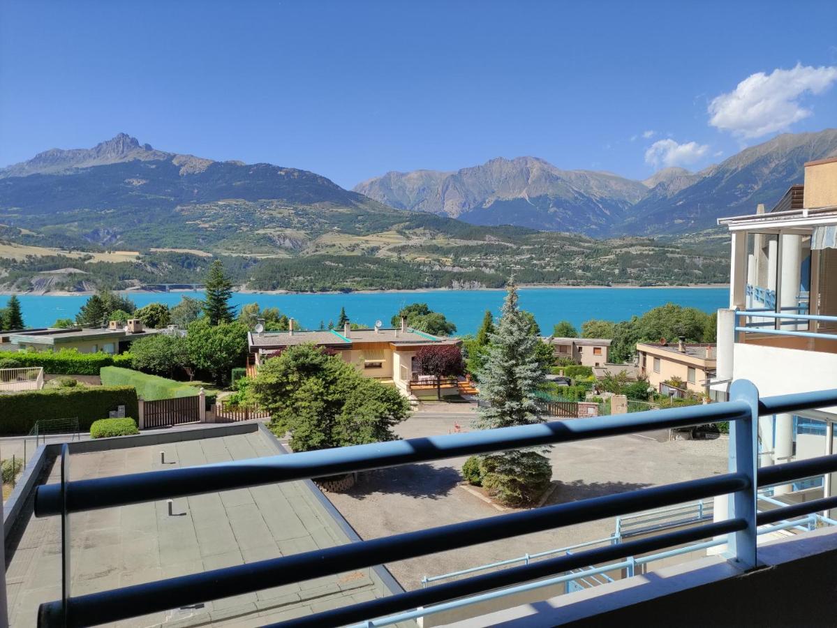 Studio Vue Sur Lac Et Montagne Savines-le-Lac Exterior foto
