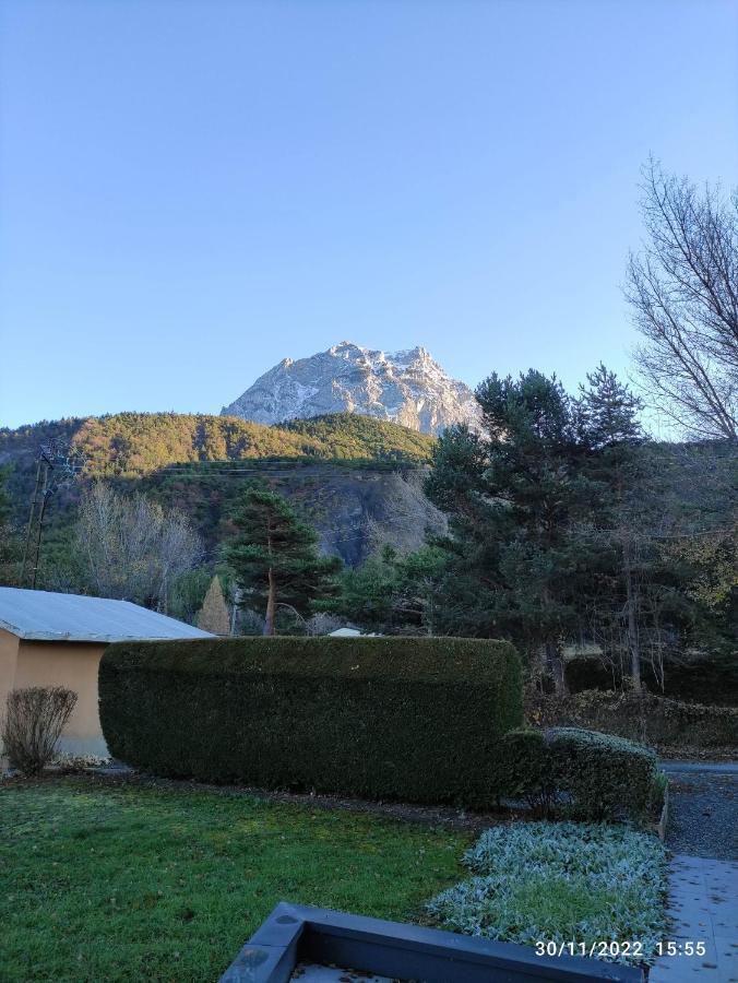 Studio Vue Sur Lac Et Montagne Savines-le-Lac Exterior foto